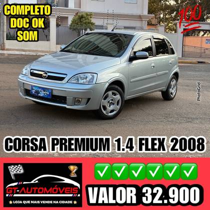 CHEVROLET CORSA 1.4 MPFI PREMIUM 8V FLEX 4P MANUAL CHEVROLET CORSA 1.4 MPFI PREMIUM 8V FLEX 4P MANUAL